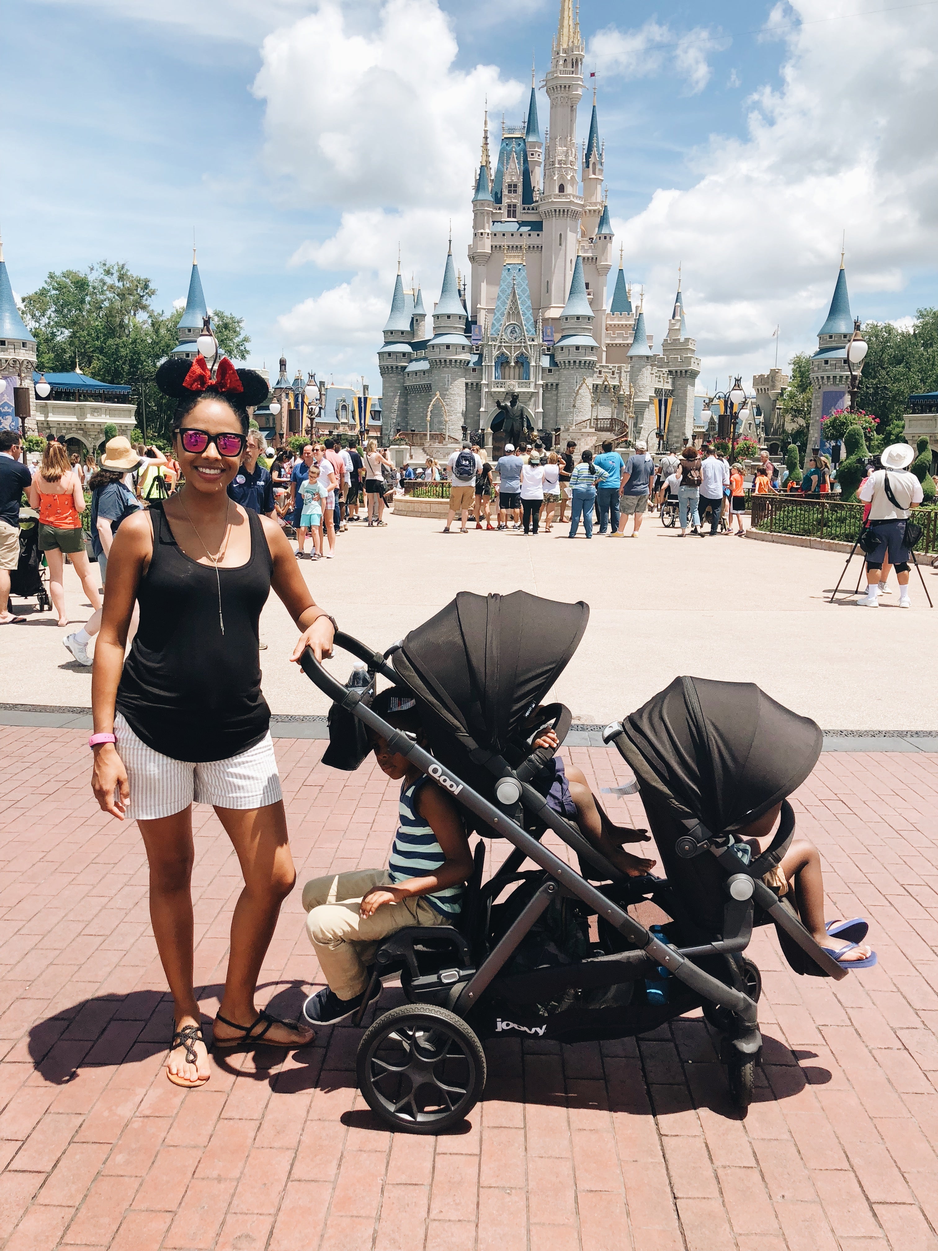 Doing Disney on a budget with a REALLY big family (and a really big stroller)