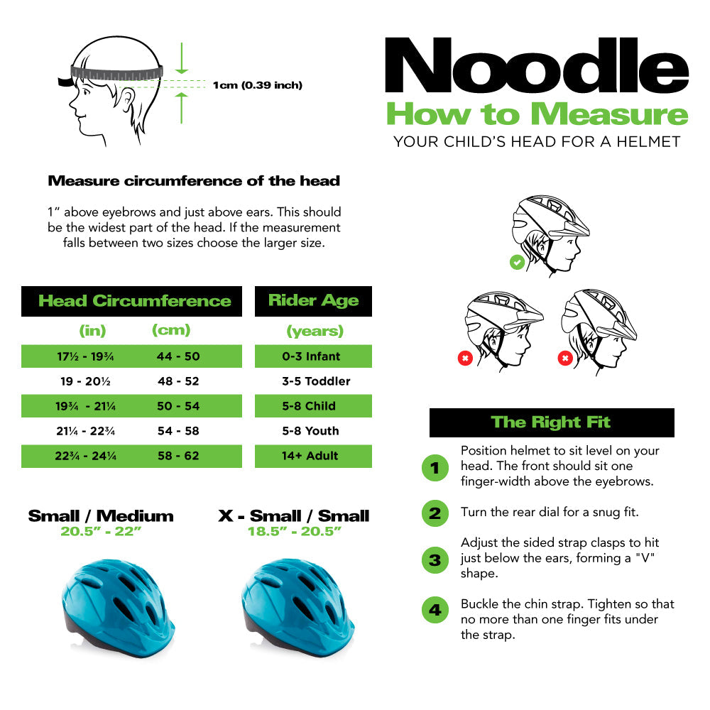 Noodle Kids Toddler Bike Helmet