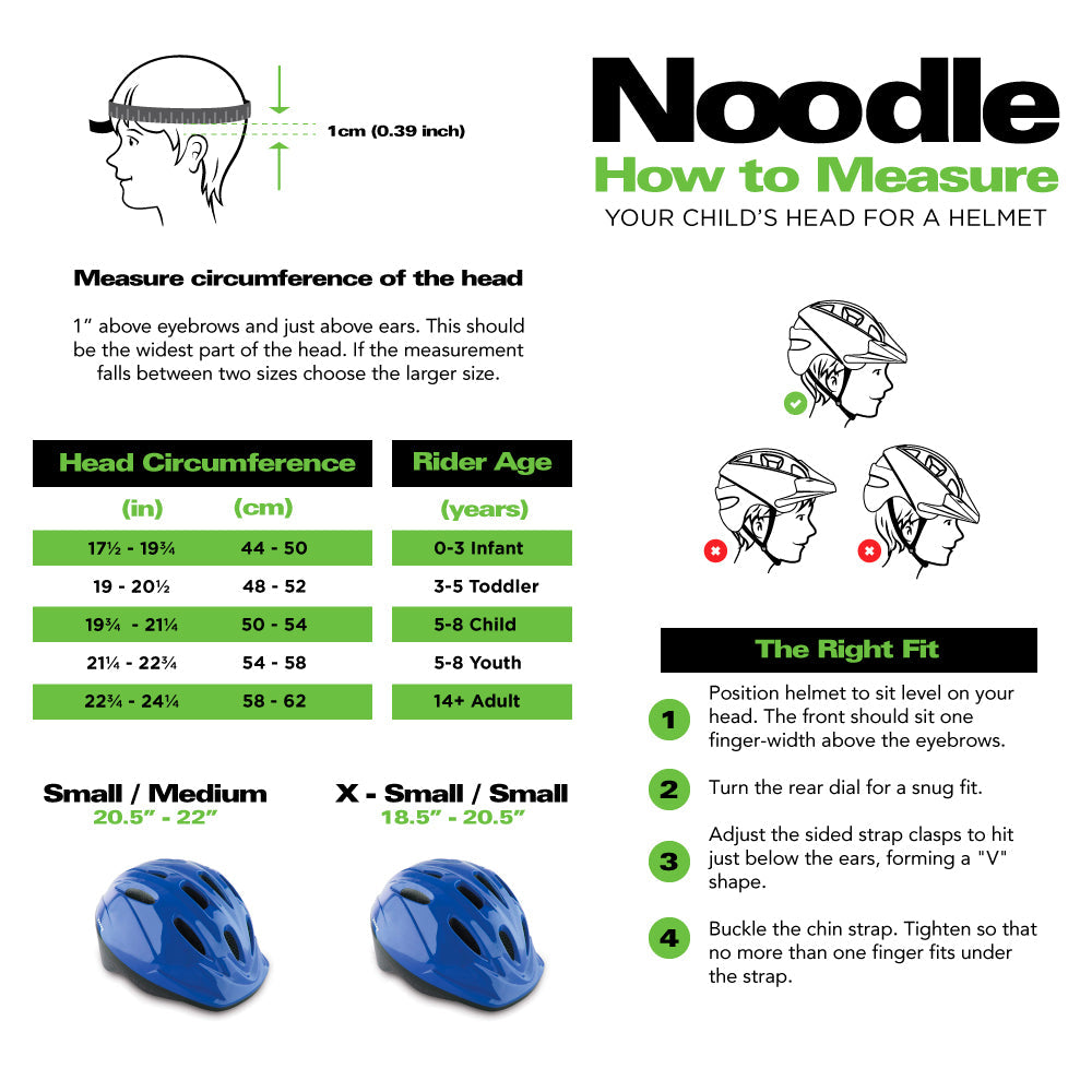 Noodle Kids Toddler Bike Helmet