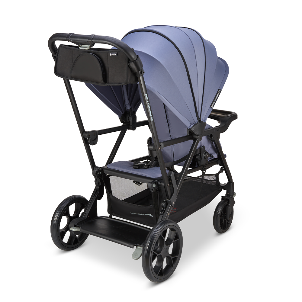 Caboose RS Premium Sit And Stand Double Stroller - Slate