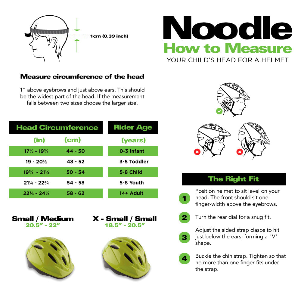 Noodle Kids Toddler Bike Helmet