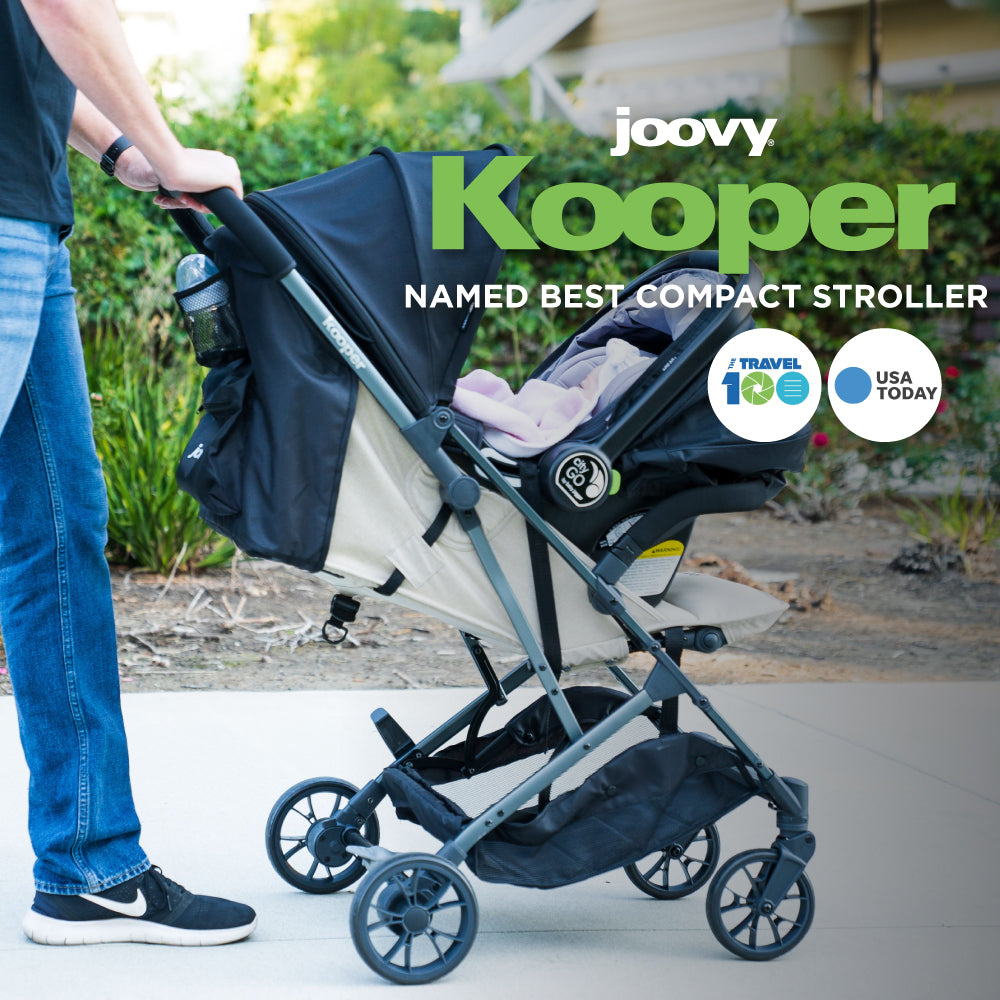 Kooper Lightweight Compact Single Stroller With Tray