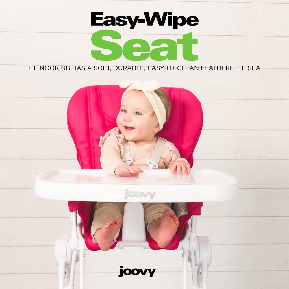 Nook NB Highchair Compact Fold Reclinable Seat - Pink Crush