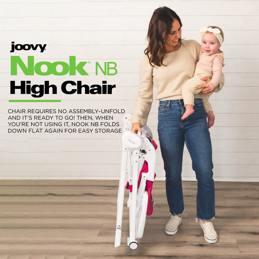 Nook NB Highchair Compact Fold Reclinable Seat - Slate