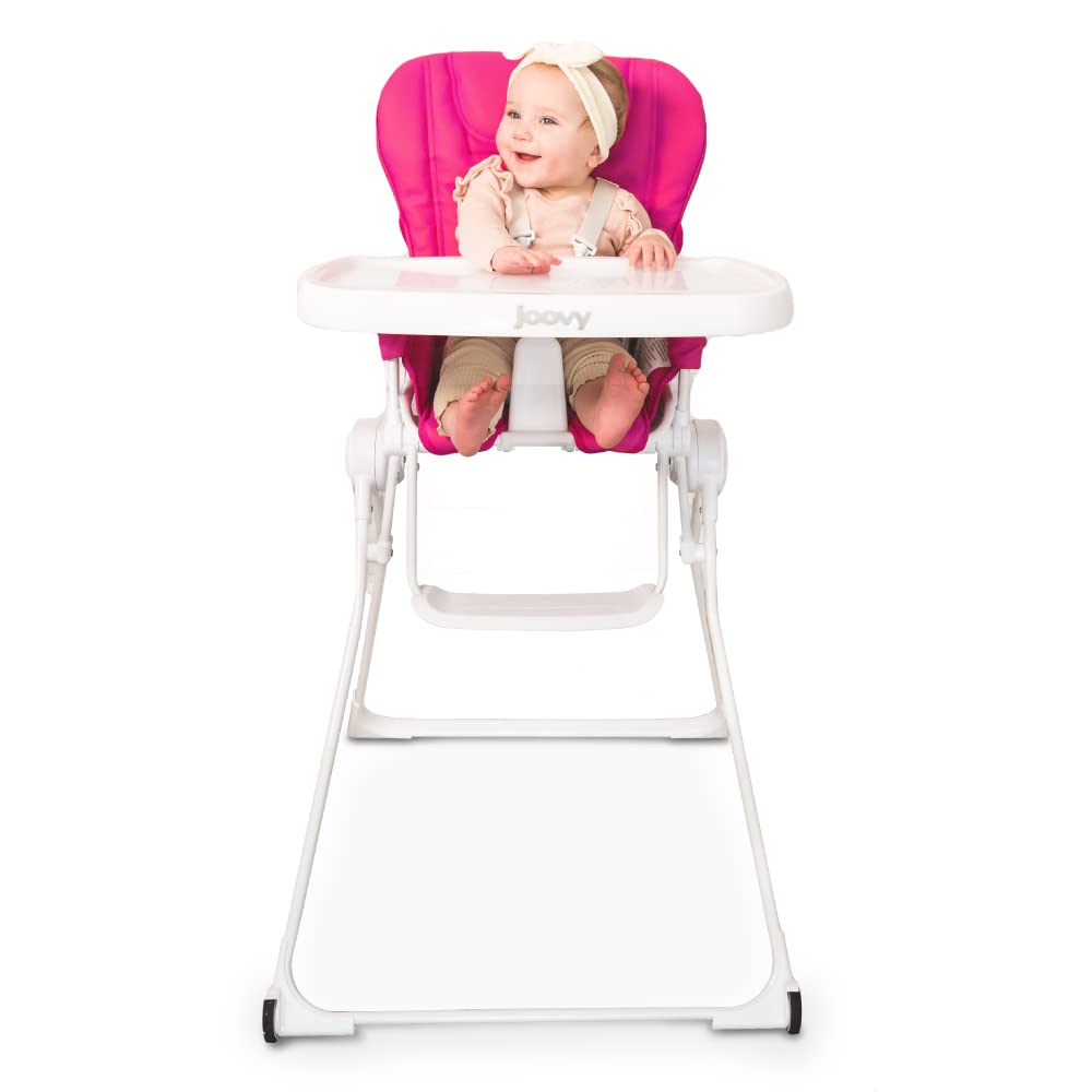 Nook NB Highchair Compact Fold Reclinable Seat - Pink Crush