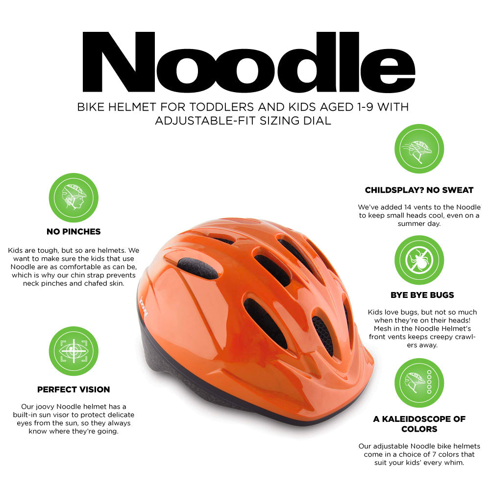 Noodle Kids Toddler Bike Helmet