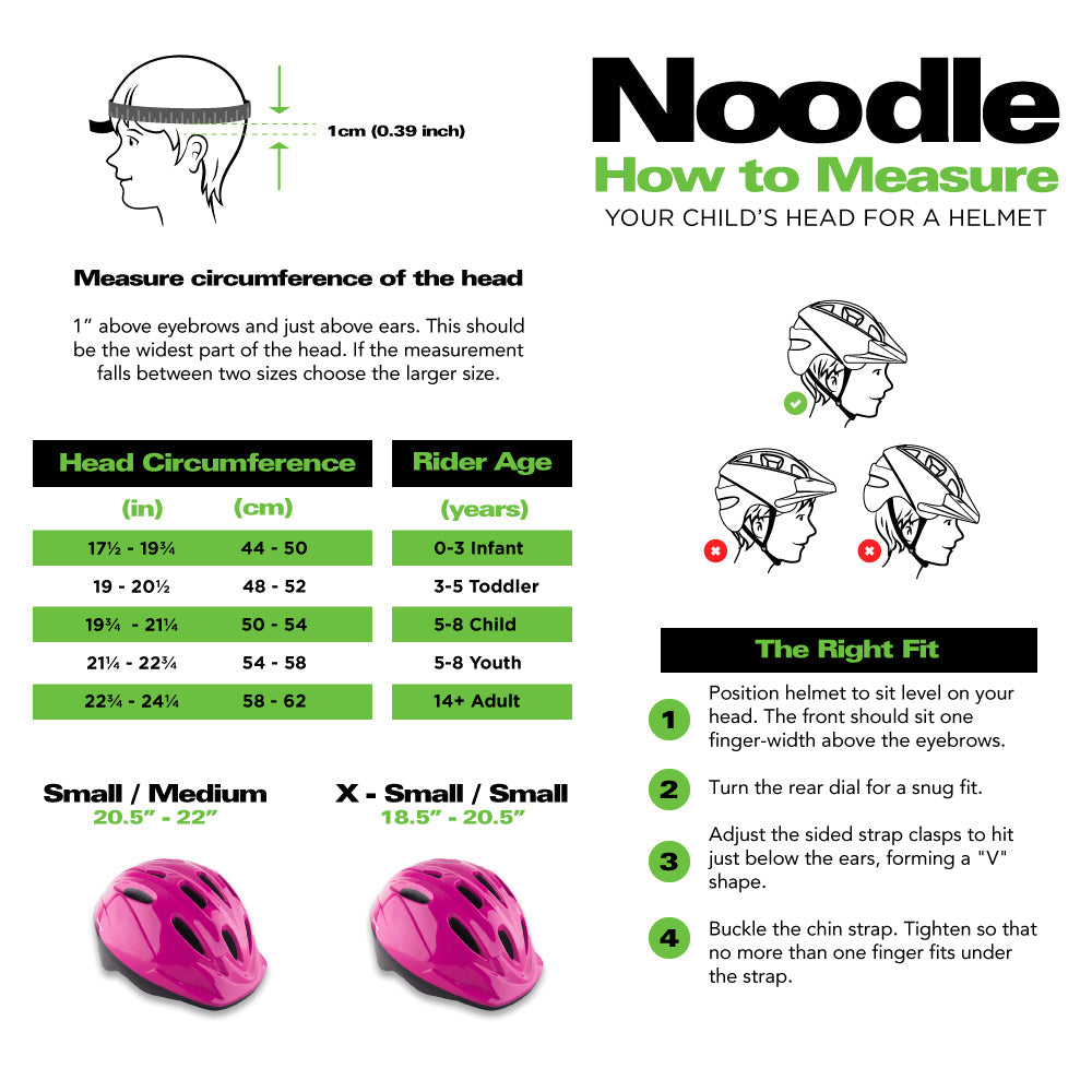 Noodle Kids Toddler Bike Helmet