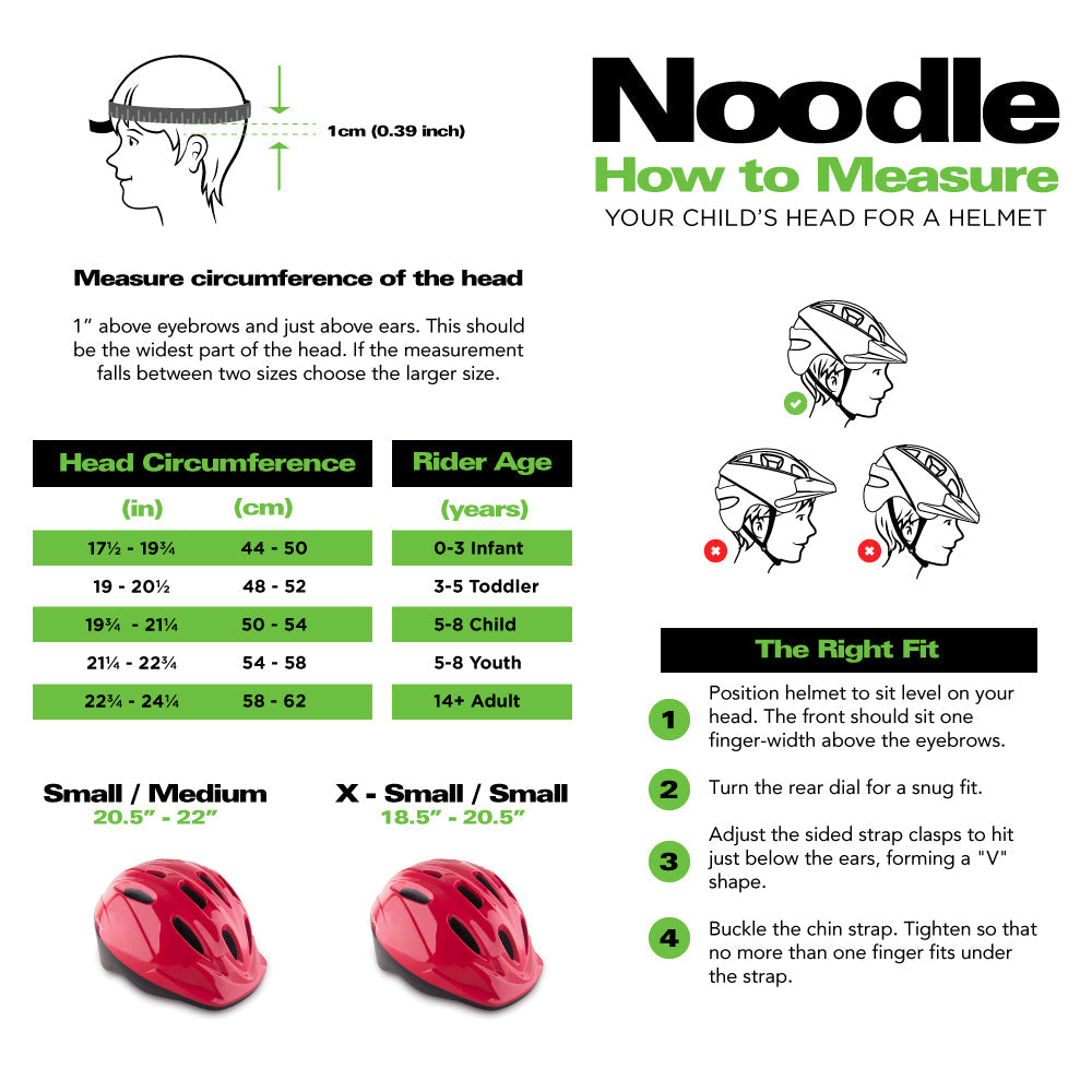 Noodle Kids Toddler Bike Helmet
