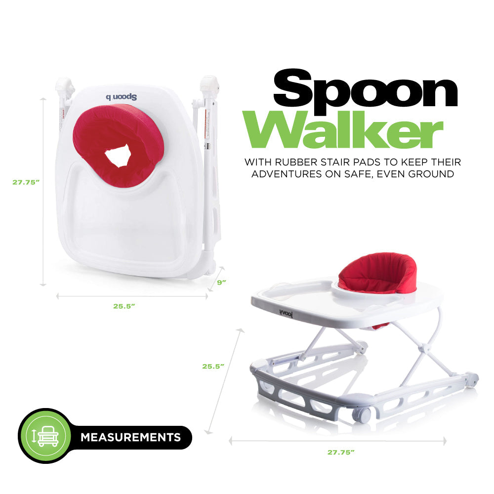 Spoon Walker Activity Center - Red