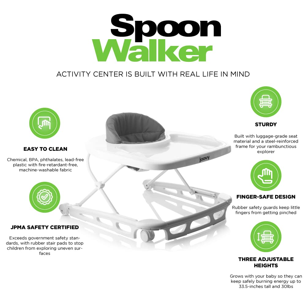 Spoon Walker Activity Center - Charcoal