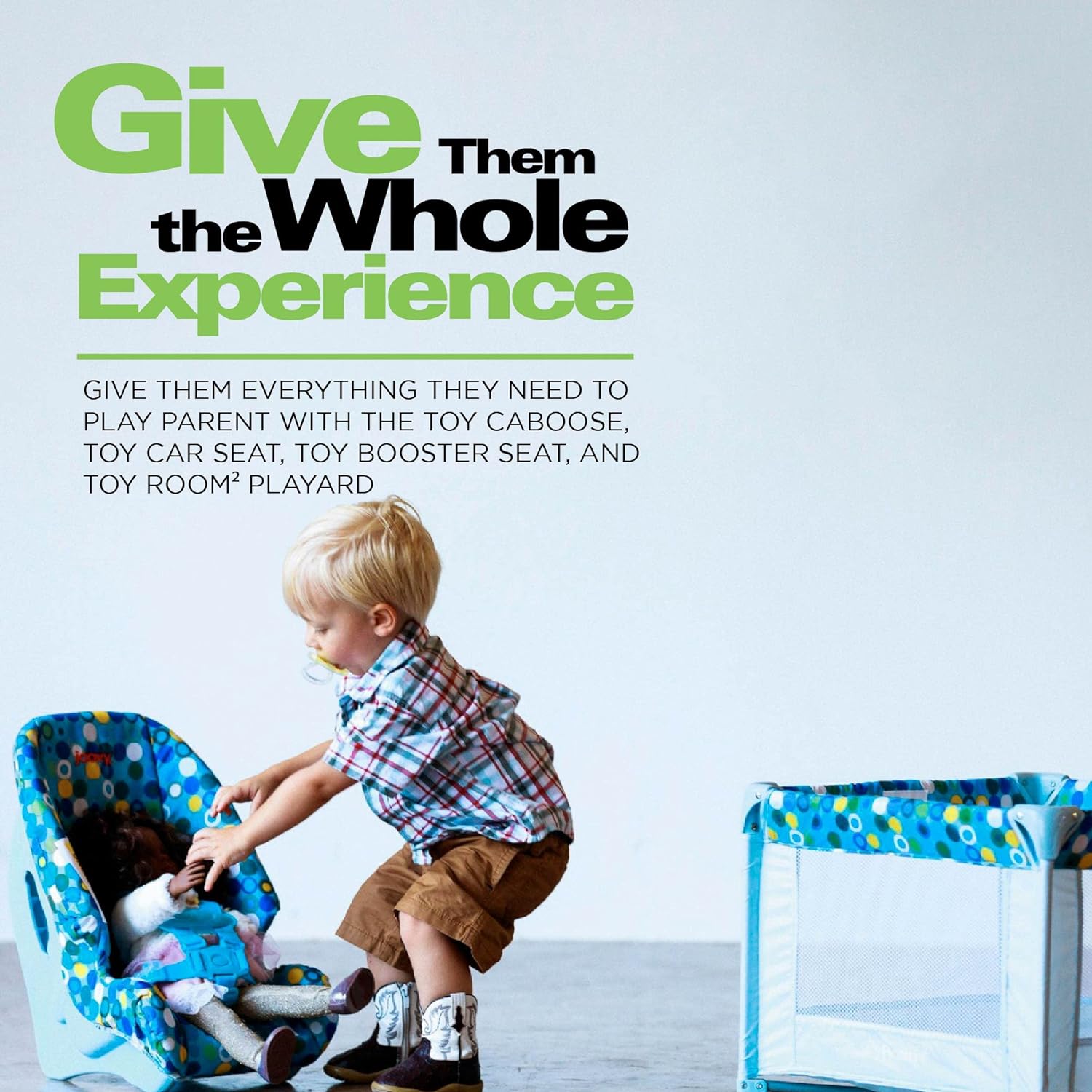 Toy Booster Seat Baby Doll Seat