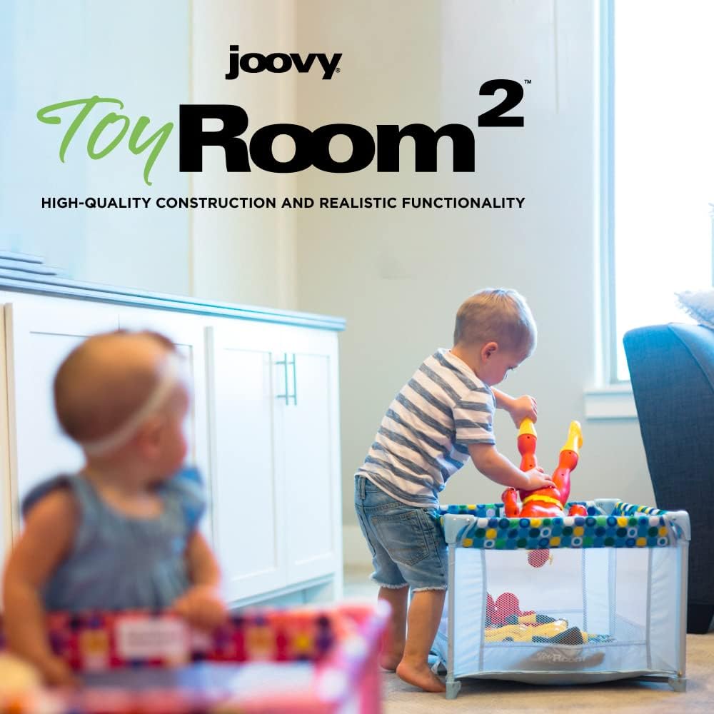Toy Room² Playard Baby Doll Playpen - Pink