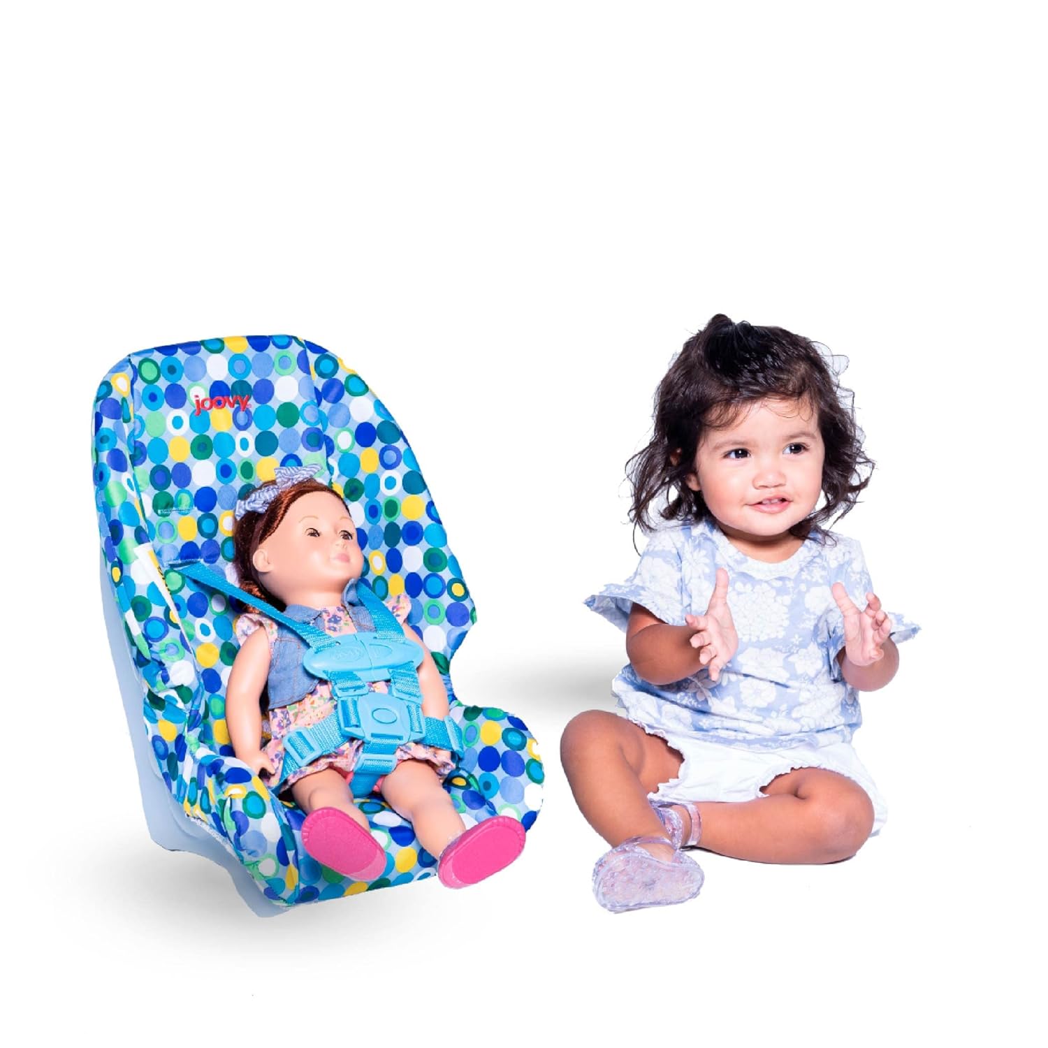 Toy Booster Seat Baby Doll Seat - Blue