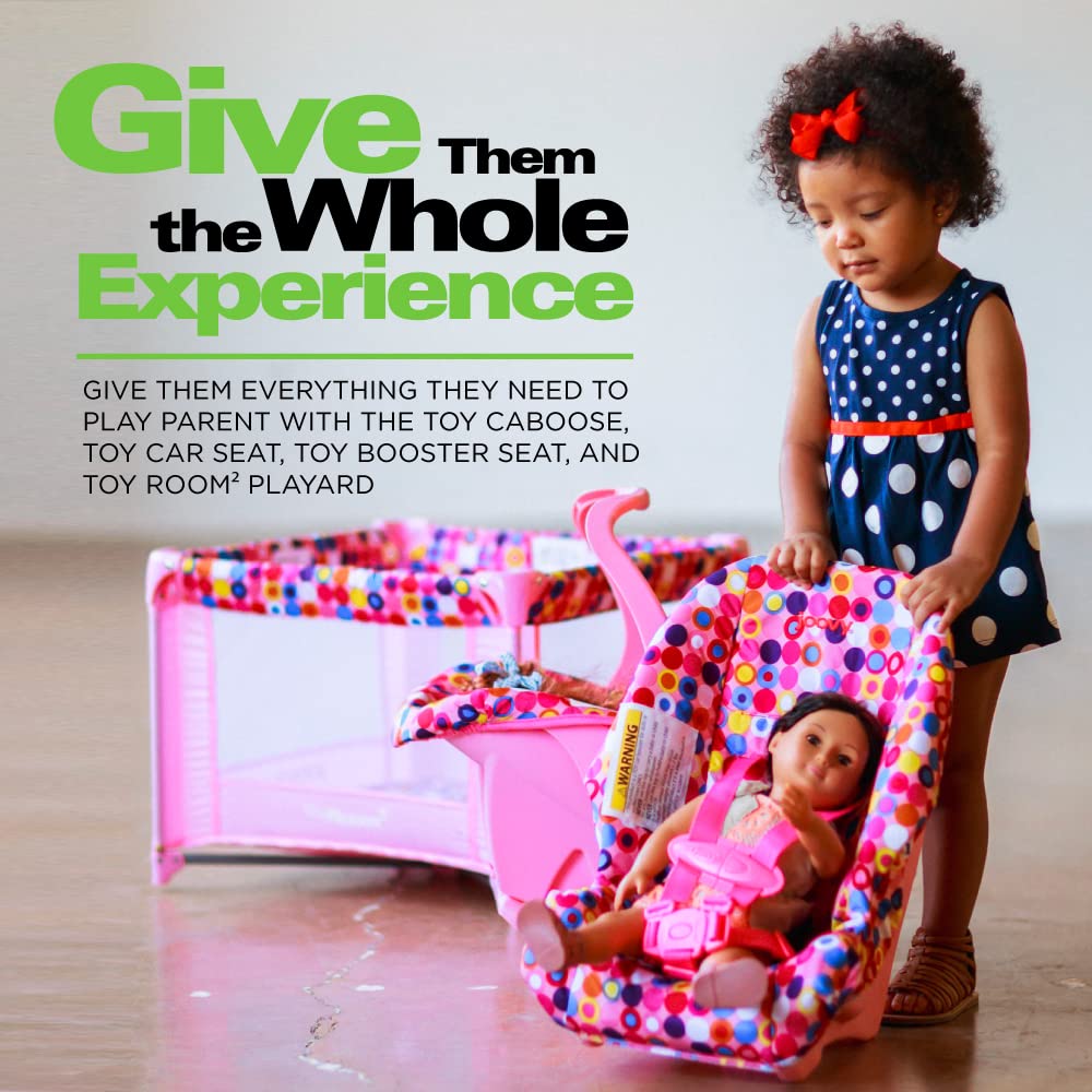 Toy Booster Seat Baby Doll Seat - Pink