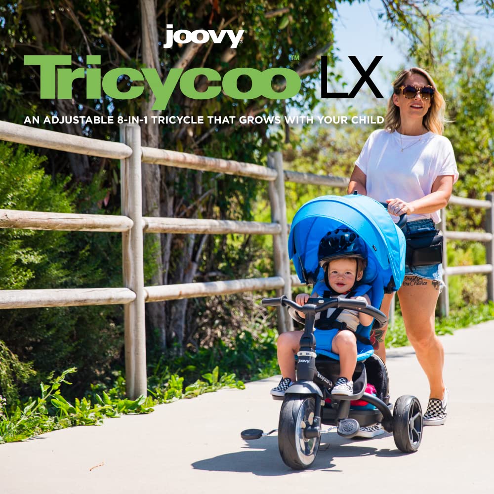 Tricycoo LX Premium Kids Tricycle First Trike - Black