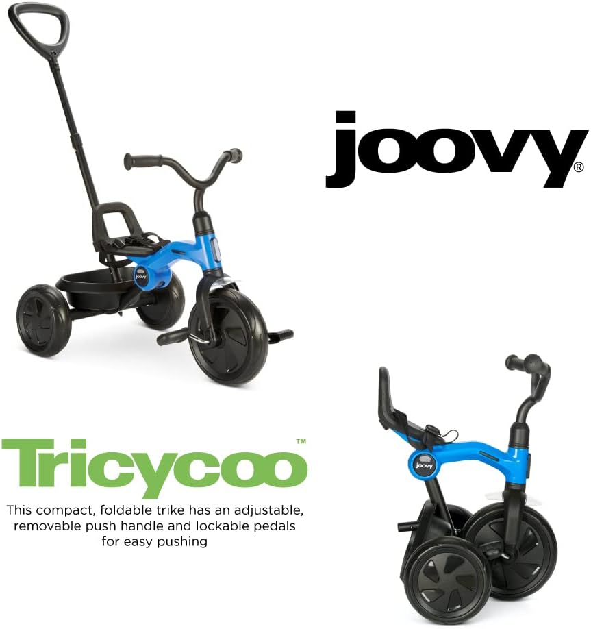 Tricycoo Fold & Go Trike - Blueness