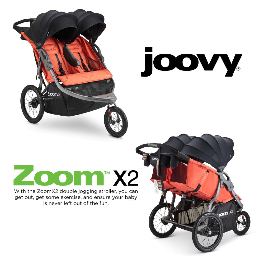 Zoom X2 Lightweight Performance Jogging Double Stroller