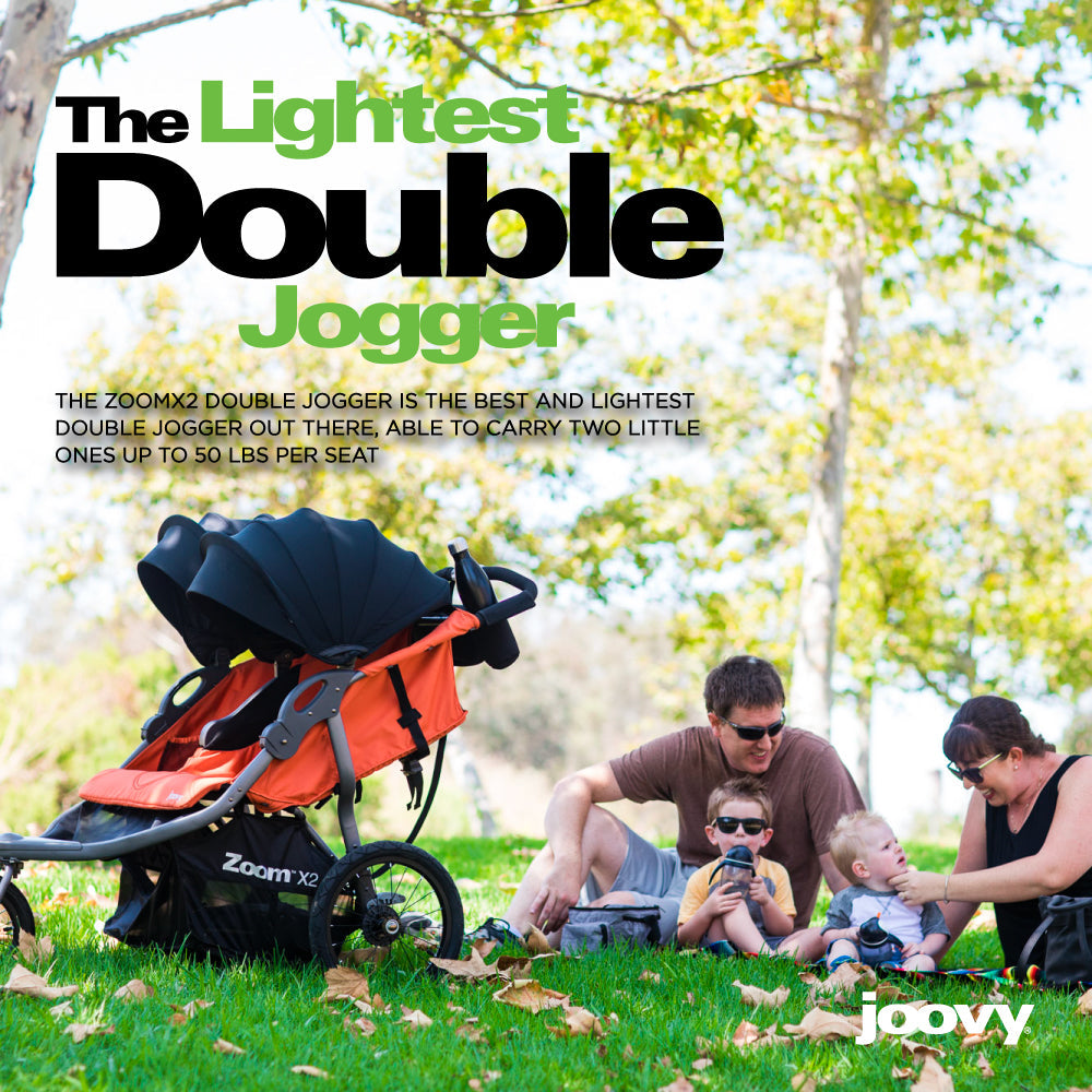 Zoom X2 Lightweight Performance Jogging Double Stroller