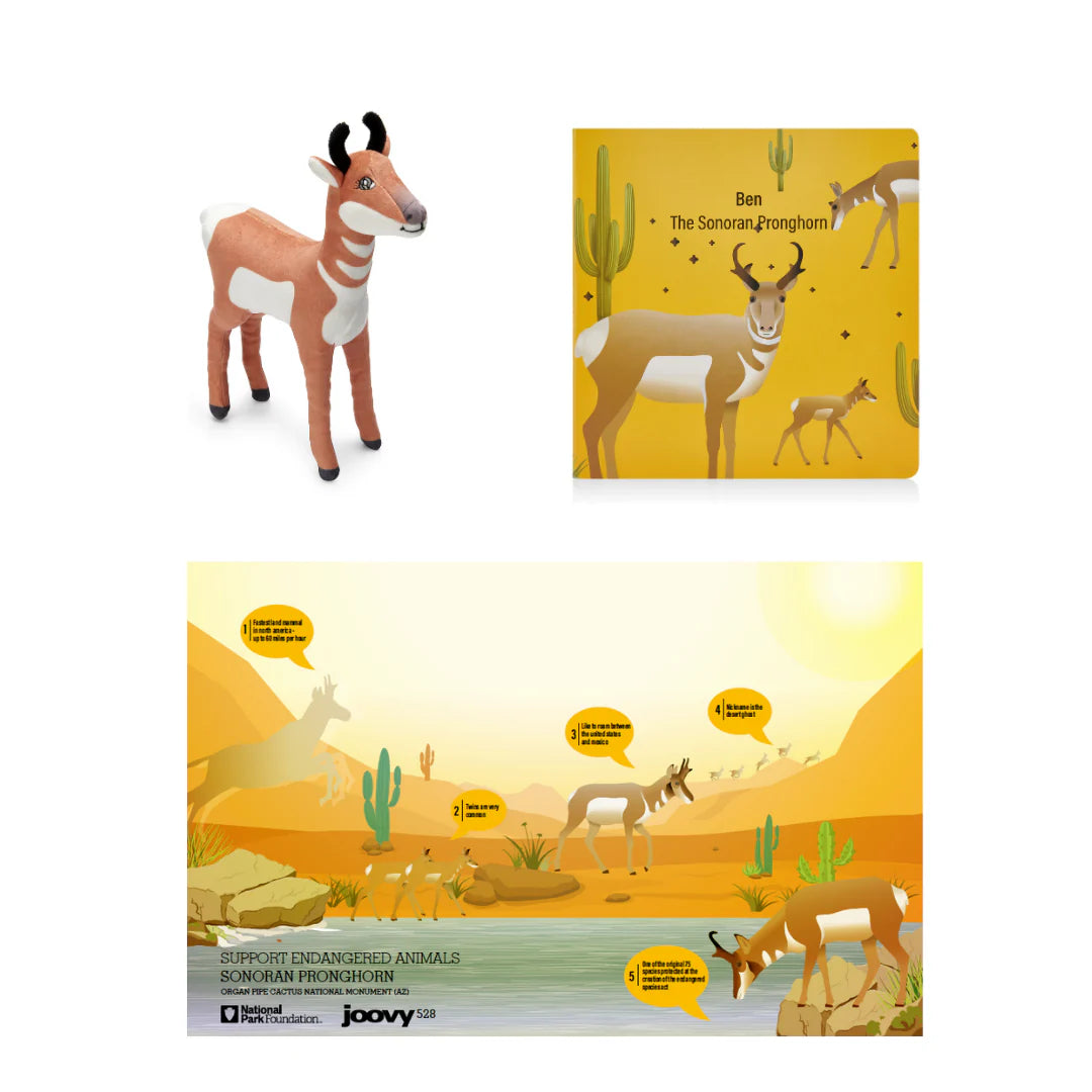 Ben The Sonoran Pronghorn Gift Set