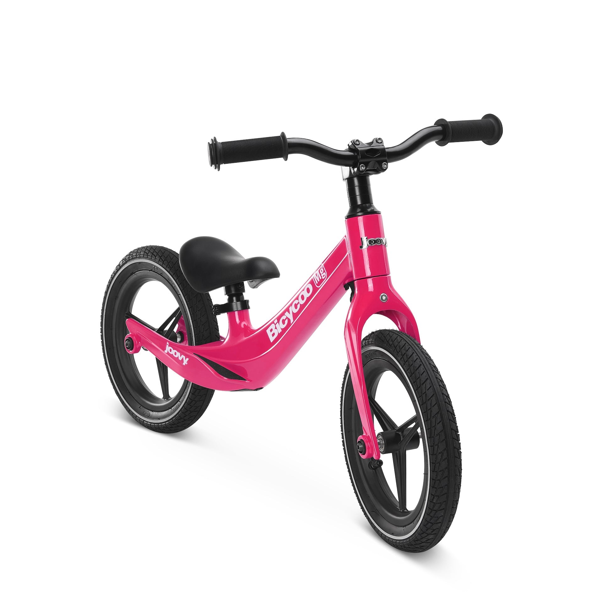 Bicycoo Mg Lightweight Eco- Friendly Training Balance Bike - Pink Crush