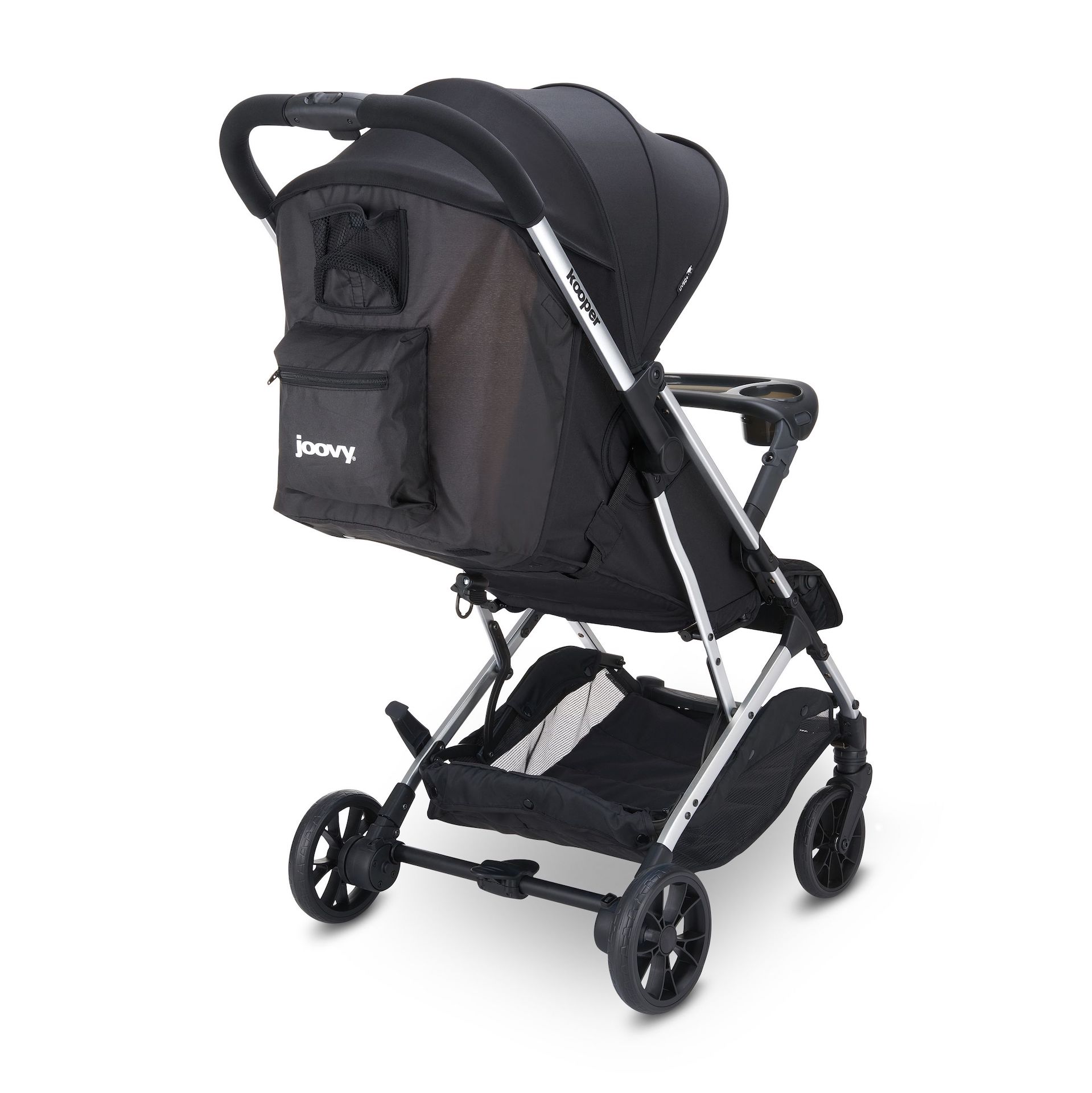 Kooper Lightweight Compact Single Stroller With Tray - Black