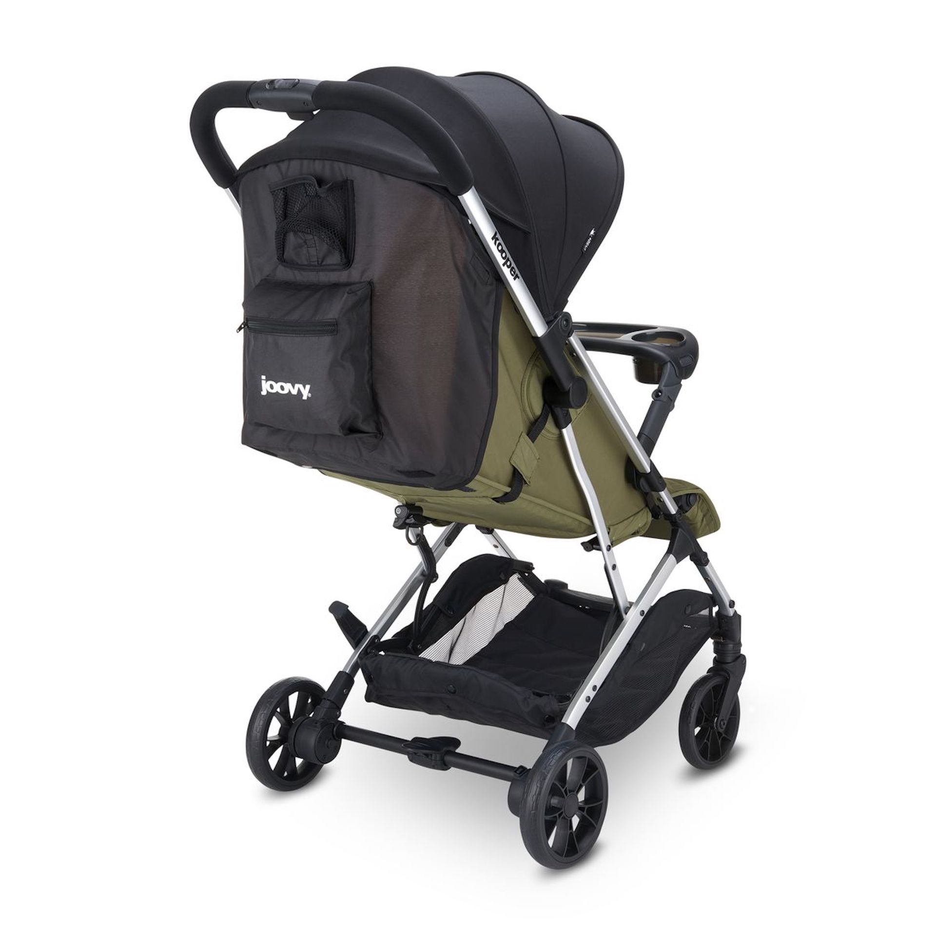 Kooper Lightweight Compact Single Stroller With Tray - Olive