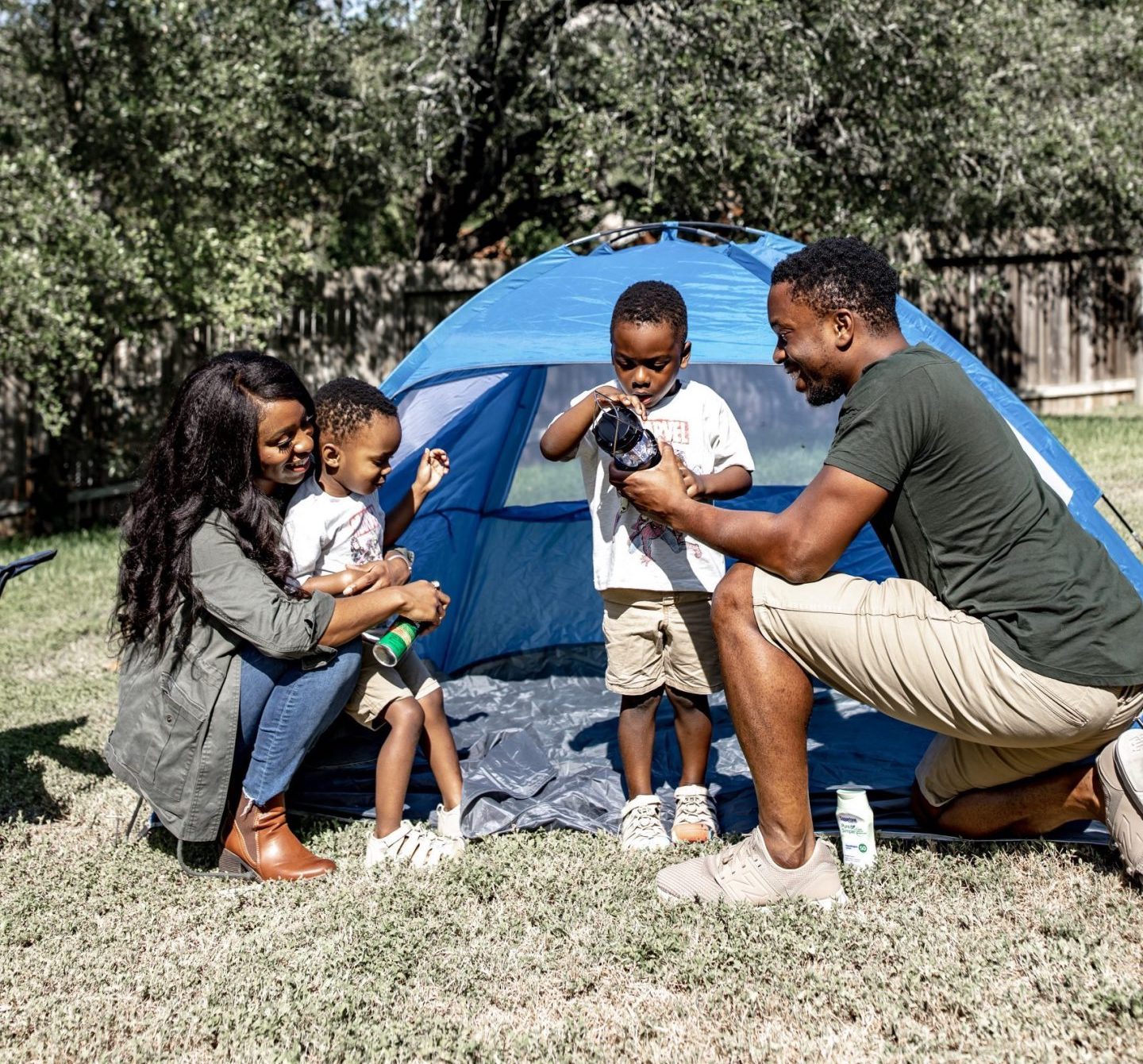4 Easy Steps to Glamping in your Backyard with Kids