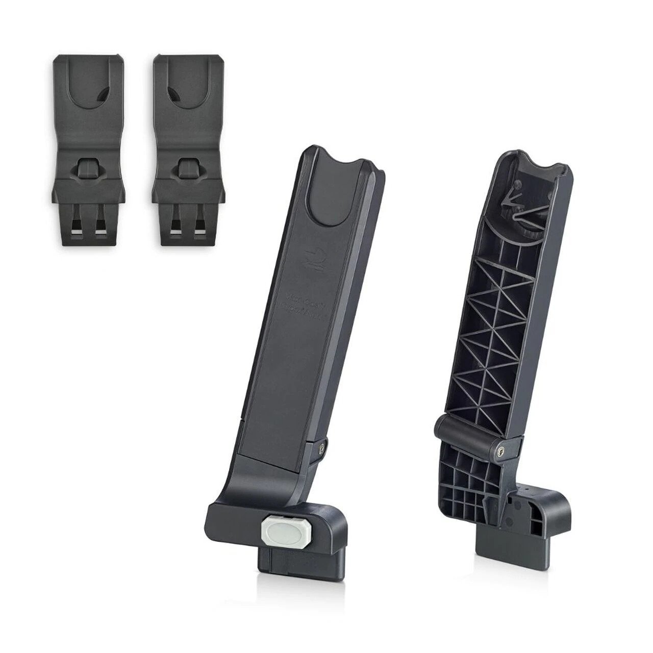Qool Car Seat Rear Adapter - Maxi Cosi/Cybex/Nuna - Gray