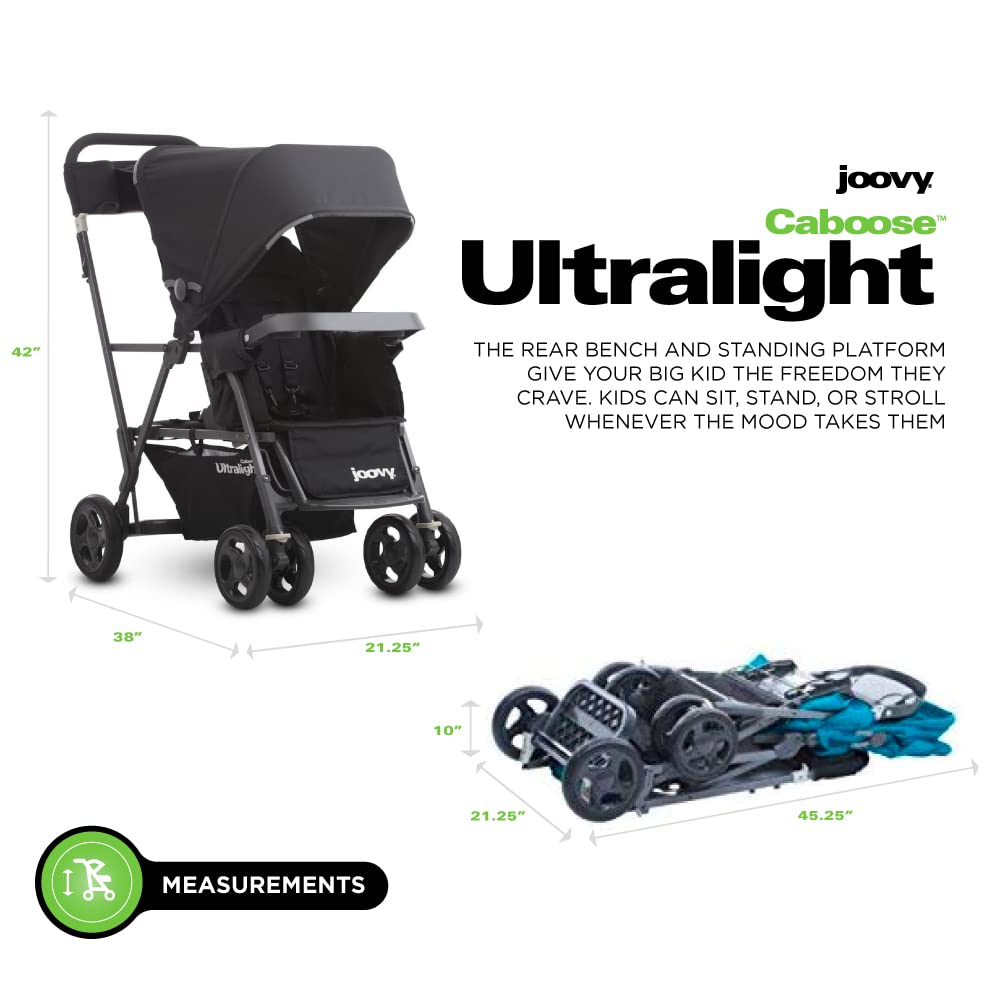 joovy caboose double stroller compatible car seats Caboose Ultralight Sit And Stand Tandem Double Stroller