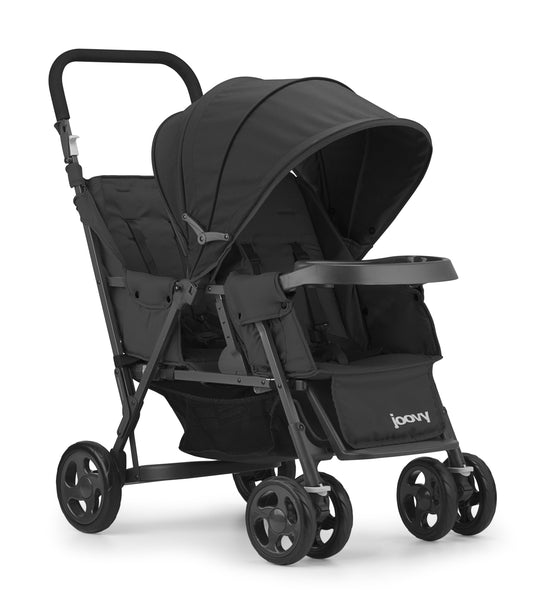 Joovy Caboose Ultralight 二人乗りベビーカー ブラック Caboose_Too_Black_RF_copy_7e57