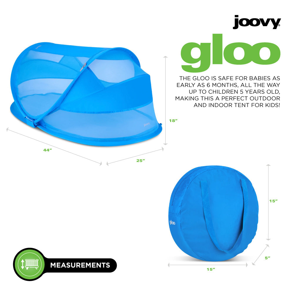 Gloo Portable Kids Play Tent - Blueprint