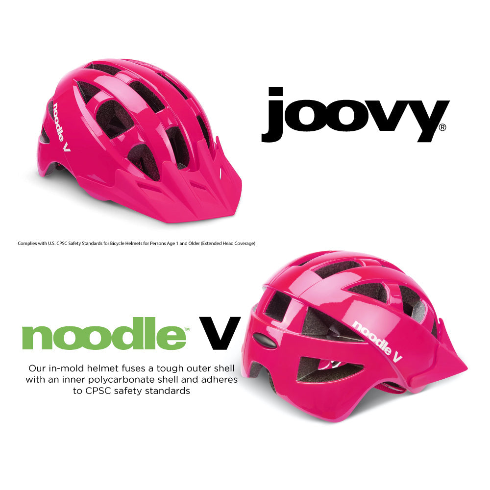 Noodle V Kid’s Multi-Sport Lightweight Helmet - Pink Crush