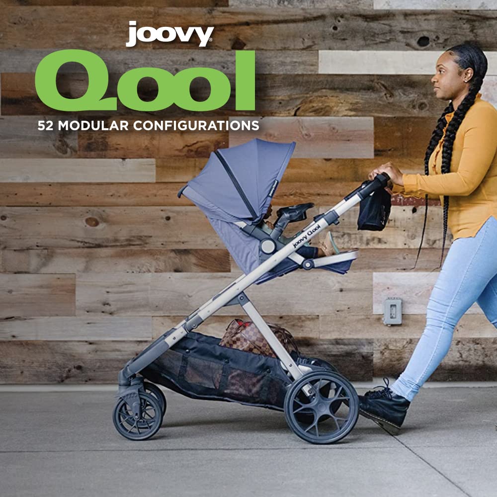 Qool Premium Single, Double, Triple Stroller - Slate