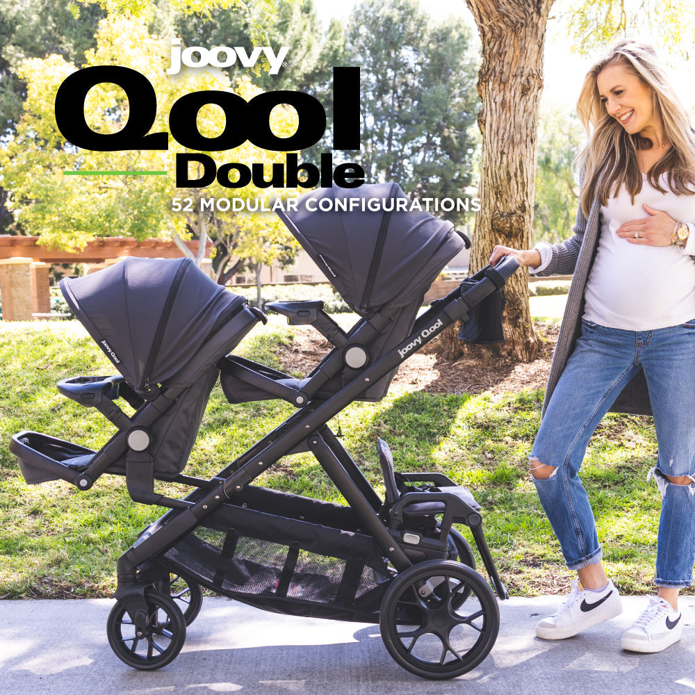 【海外限定】joovy QOOL double premium 3人乗り Amazon.com: Joovy Qool Stroller, Customizable Stroller