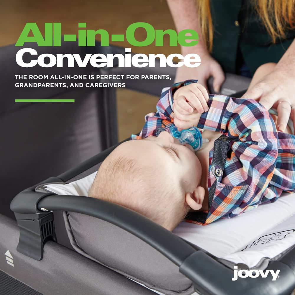 Room All-In-One Playard Nursery Center Changing Table Bassinet - Charcoal