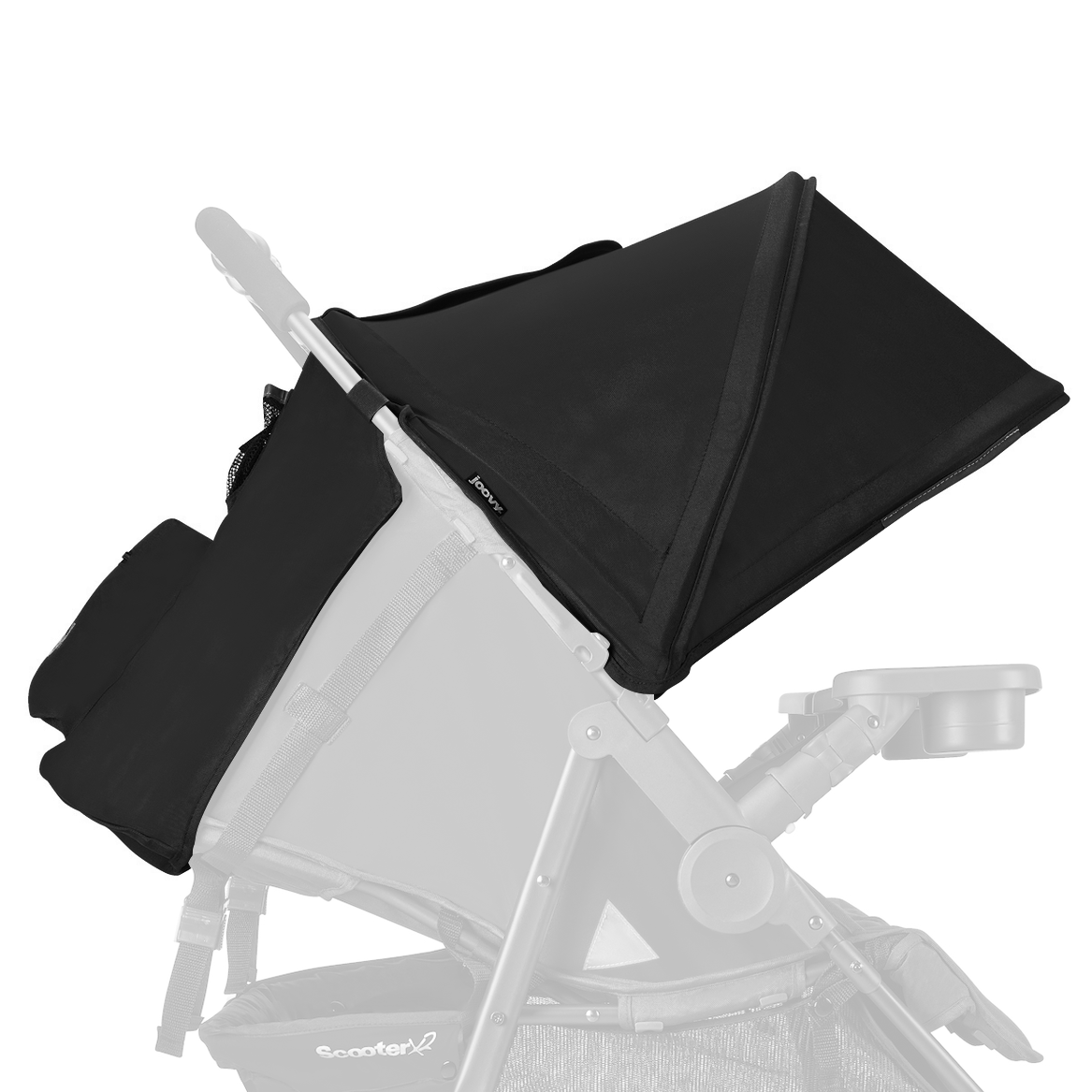 Scooter X2 Canopy - Black