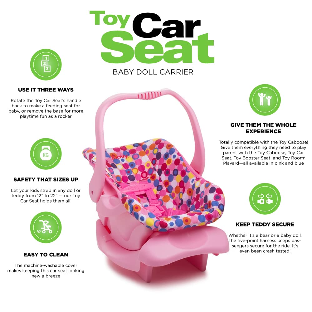 Toy Car Seat Baby Doll Carrier