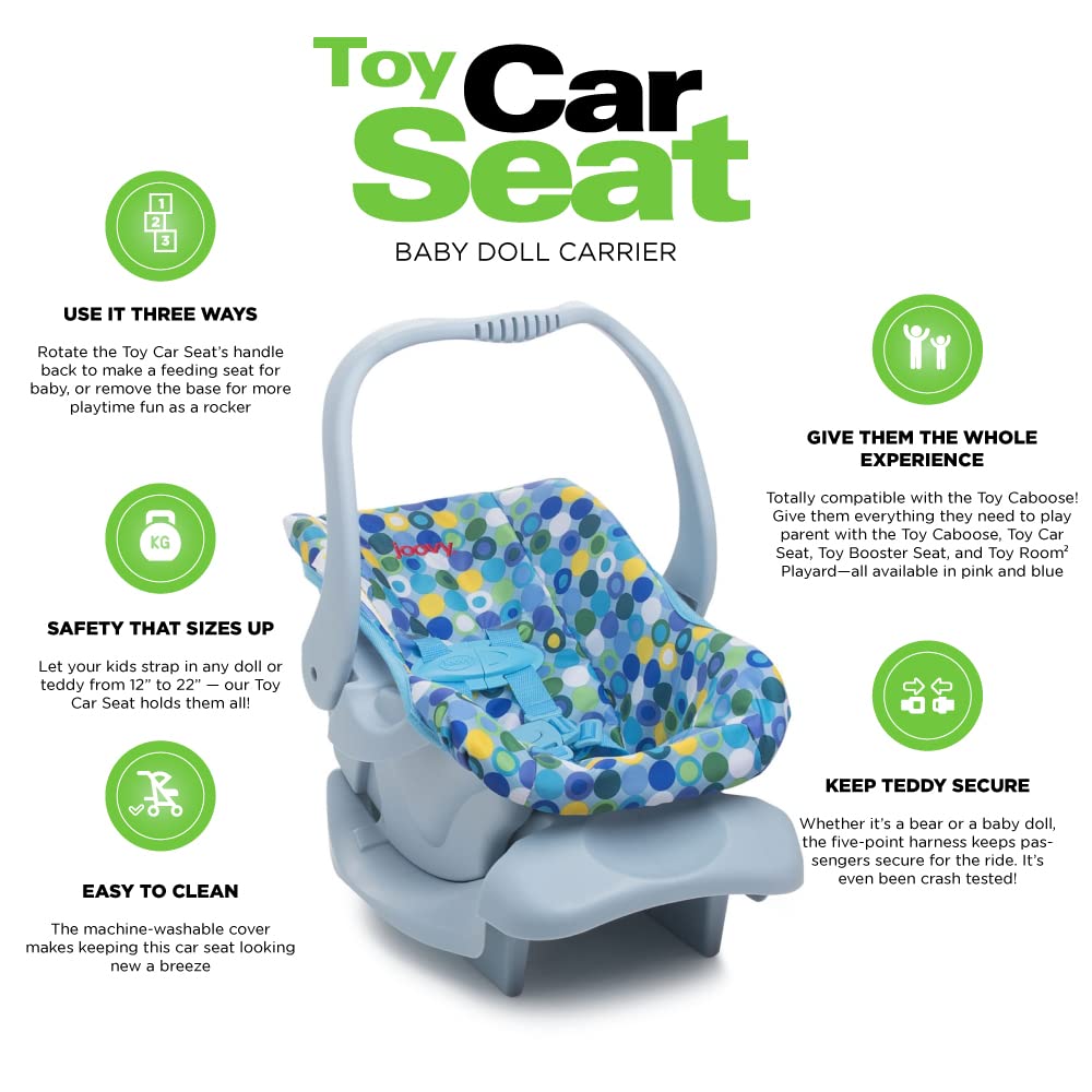 Toy Car Seat Baby Doll Carrier