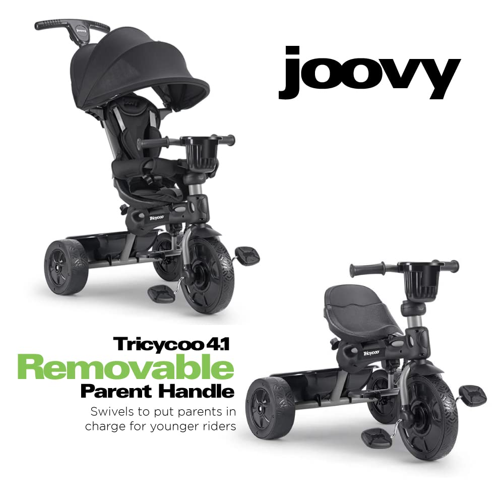 Tricycoo 4.1 Kids Tricycle First Trike - Black
