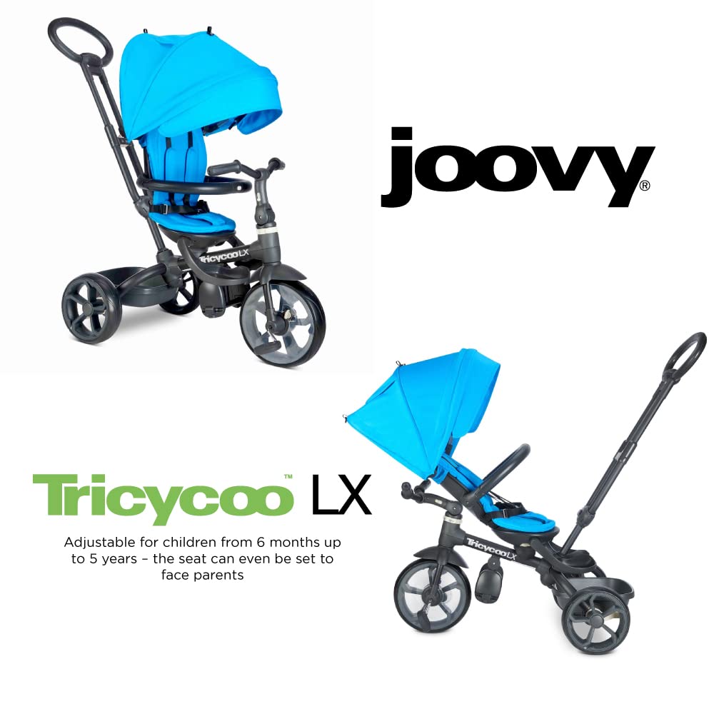 Tricycoo LX Premium Kids Tricycle First Trike - Glacier