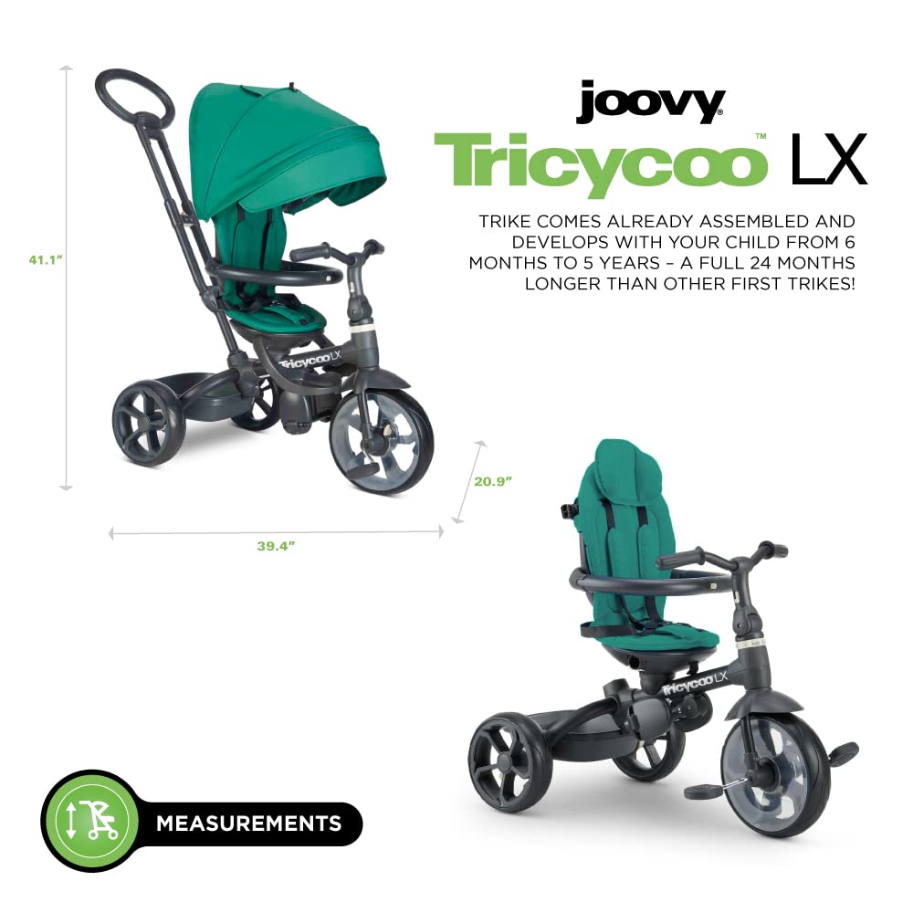 Tricycoo LX Premium Kids Tricycle First Trike - Pine