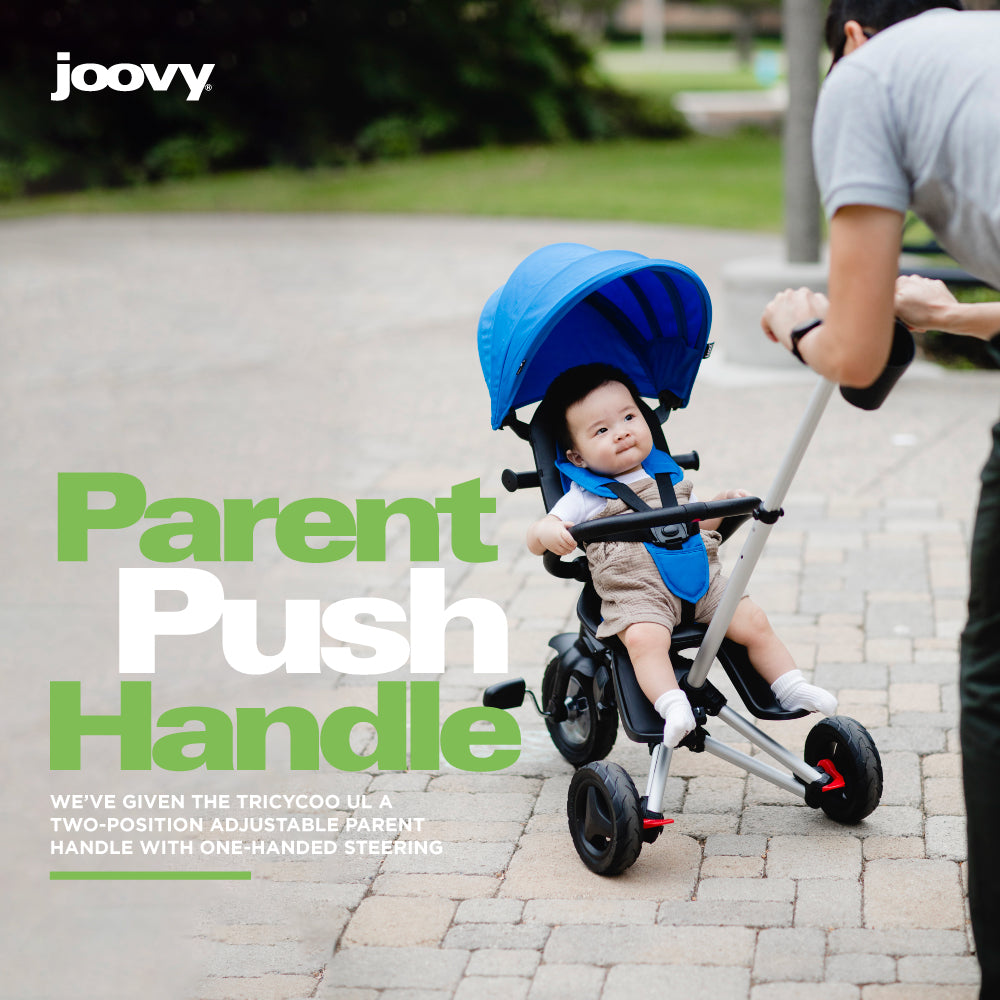 Tricycoo UL Kids Tricycle – Lightweight Compact Fold - Goldy