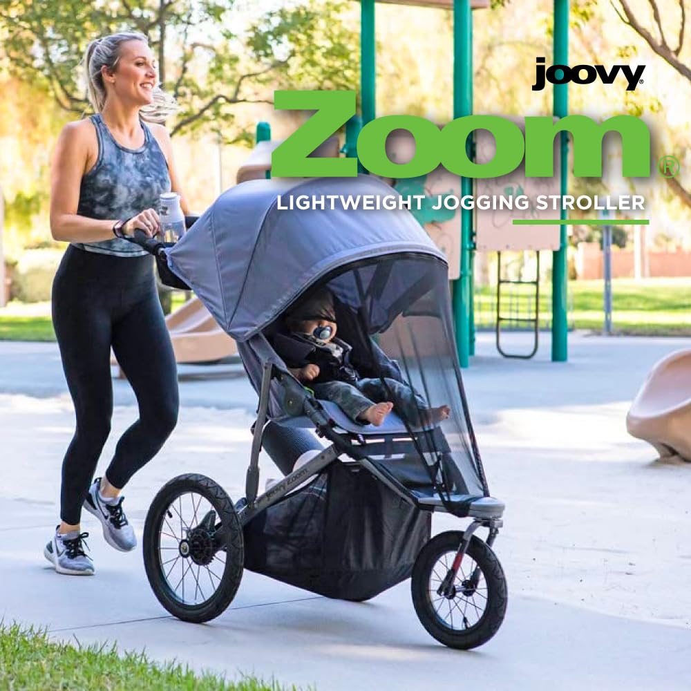 Zoom Single Jogging Stroller - Slate
