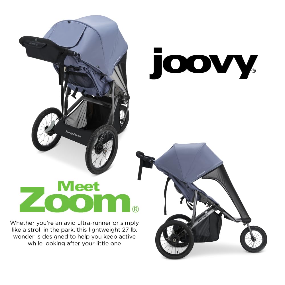 Zoom Single Jogging Stroller - Slate