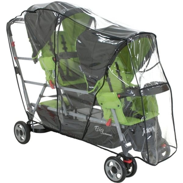 double stroller with rain cover Big Caboose Stroller Rain Cover