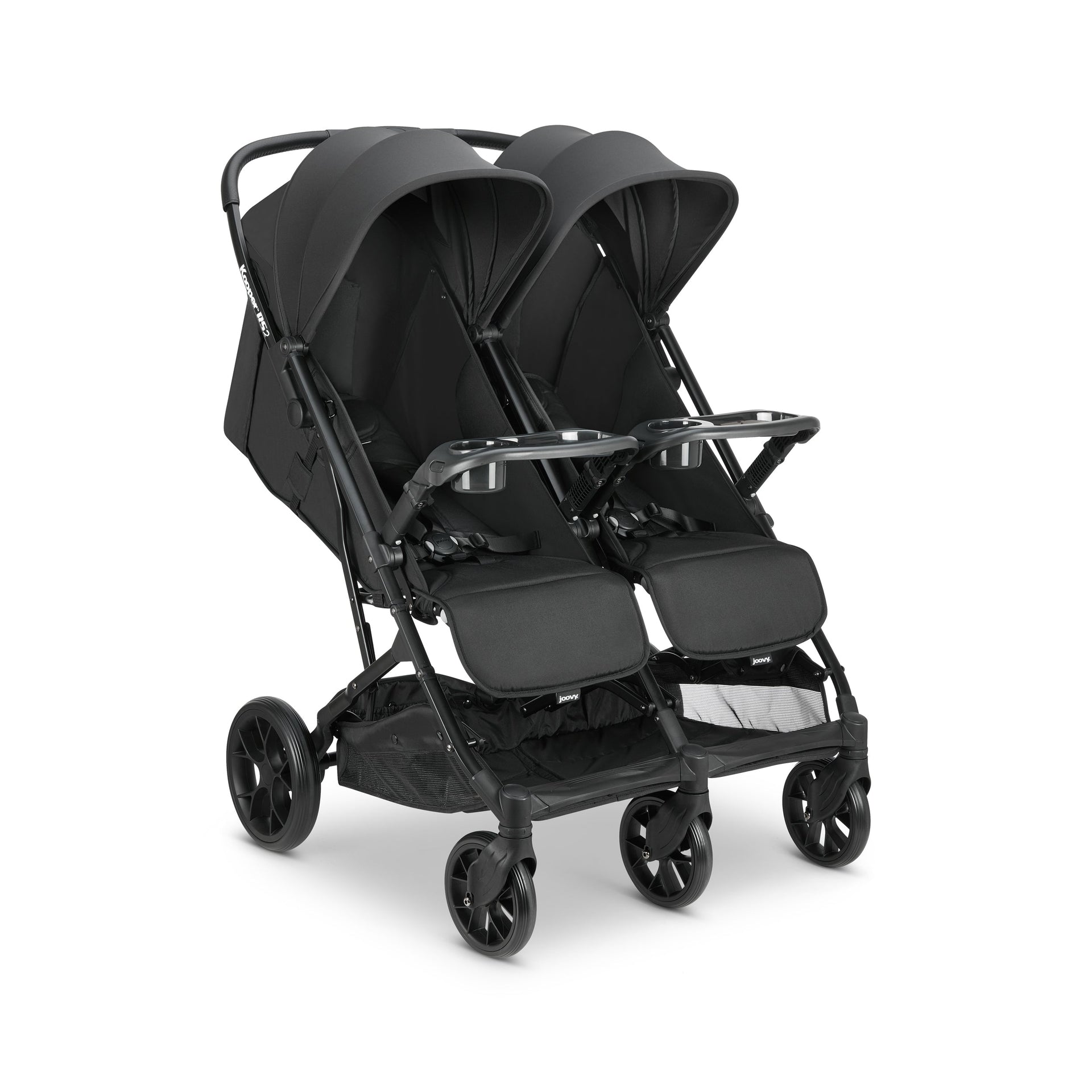 Joovy Travel Double Stroller Kooper RS2 Lightweight Travel Double