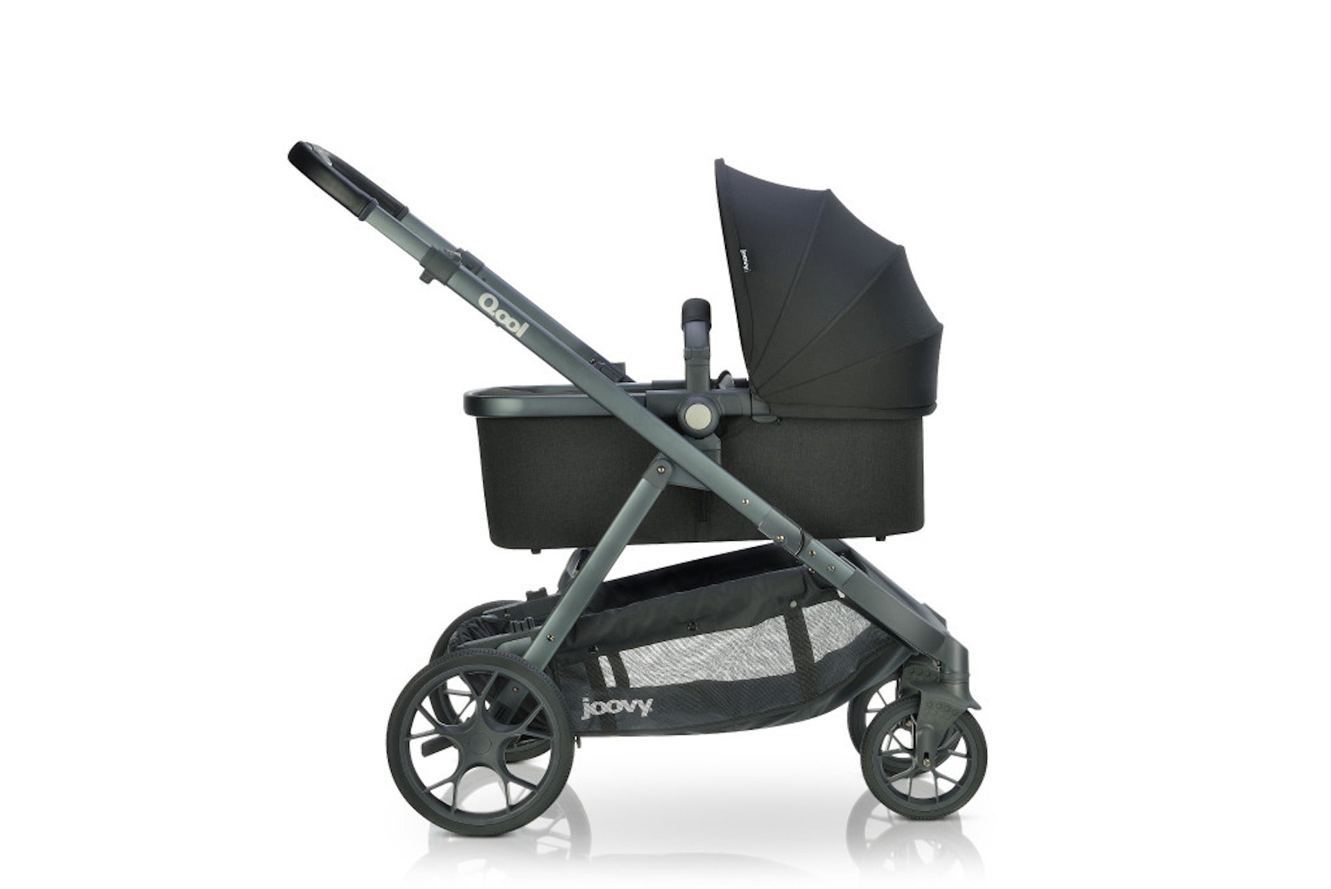 ベビーカー・バギー JOOVY QOOL Qool Customizable Single Stroller - Grey Melange