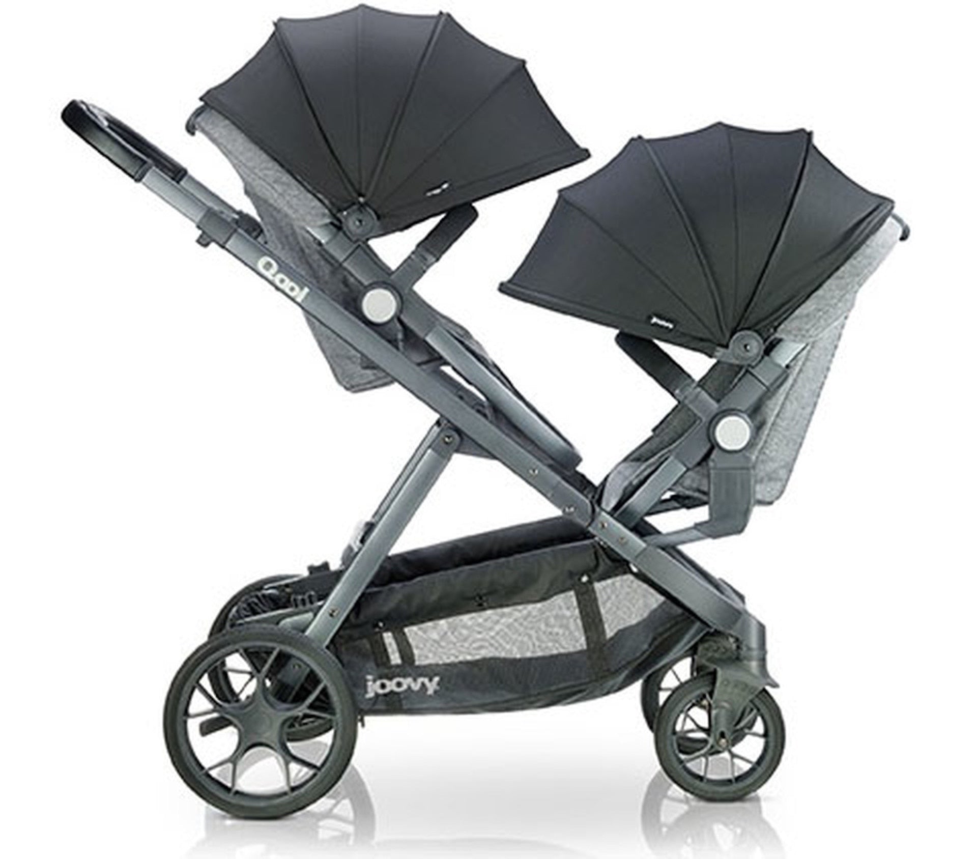 【海外限定】joovy QOOL double premium 3人乗り Amazon.com: New Joovy Qool Customizable Modular Stroller