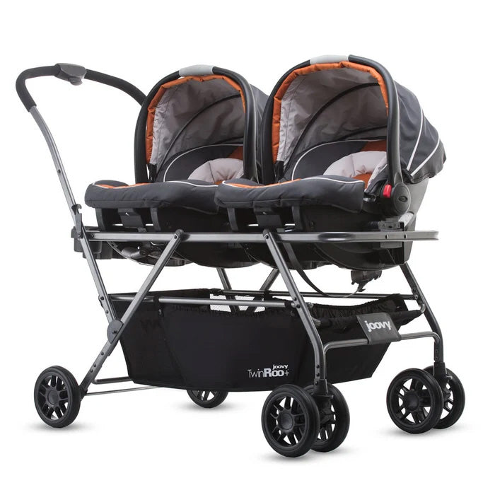 car seat with stroller graco Twin Roo+ Graco SnugRide Click Connect Carseat Adapter